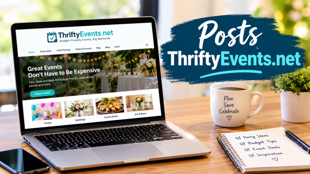 Posts ThriftyEvents.net