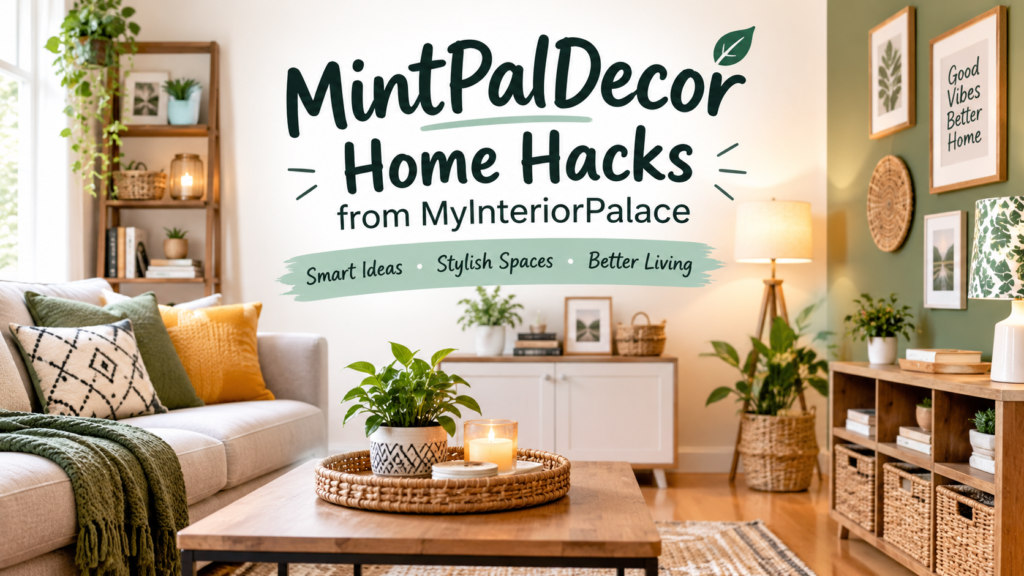mintpaldecor home hacks from myinteriorpalace